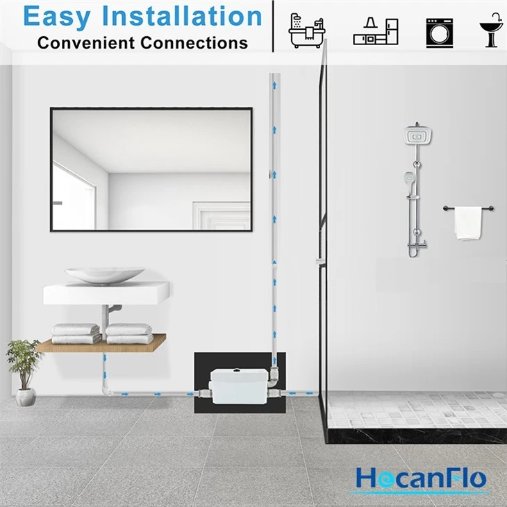 300w Bathroom Macerator Pump